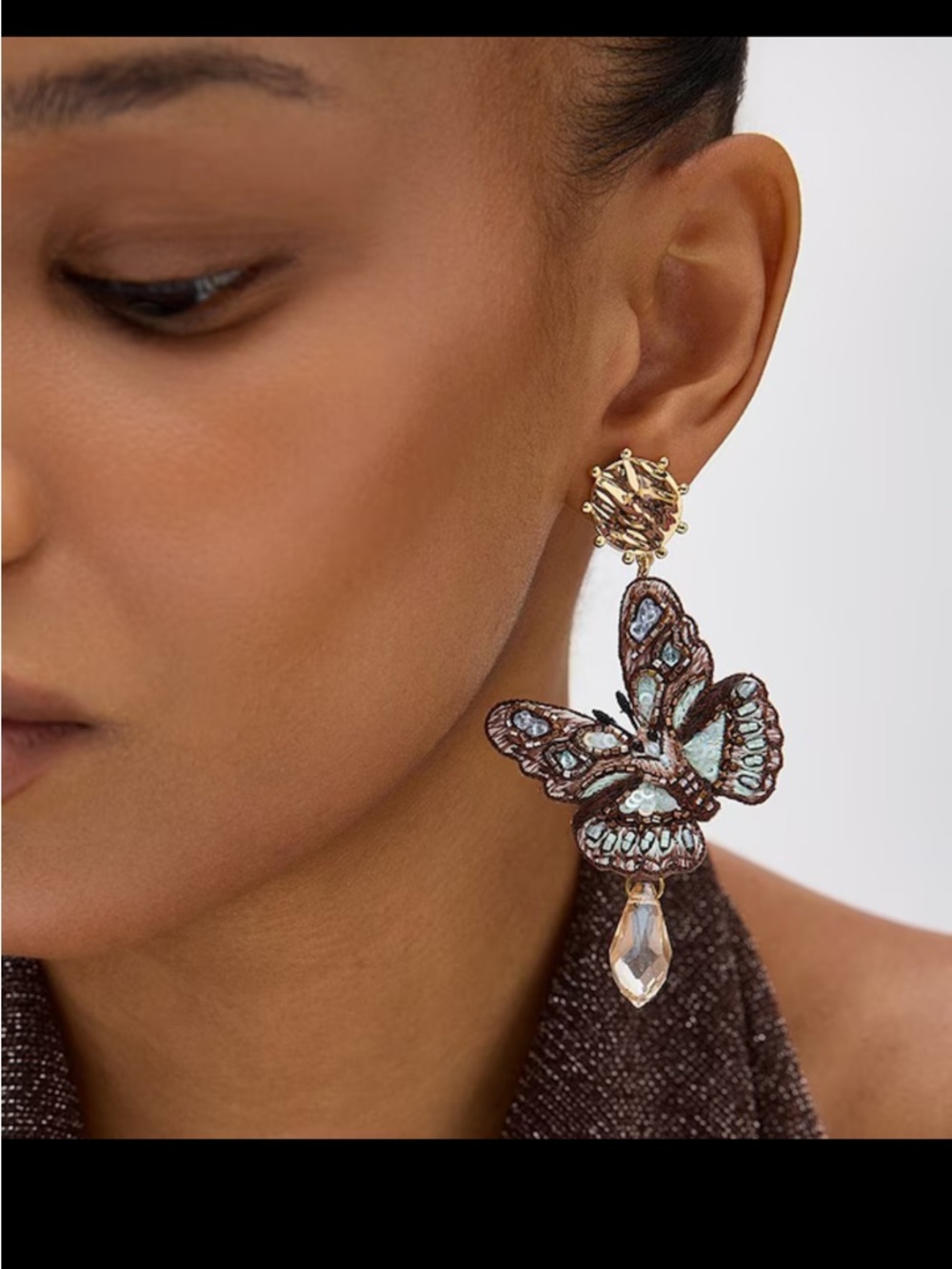 Mignonne Gavigan Luxe Maren Butterfly Earrings - Picture 10 of 11